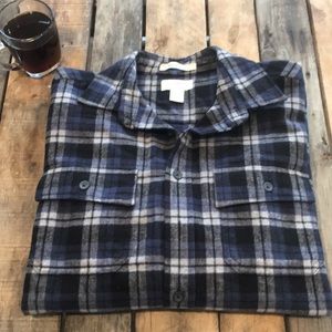 L.L. Bean flannel shirt